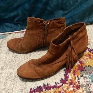 Sam Edelman Paige Fringe Booties